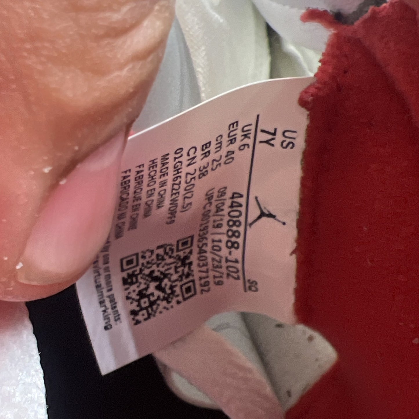 Size 7 - Air Jordan 5 Retro Mid Fire Red (440888-102)