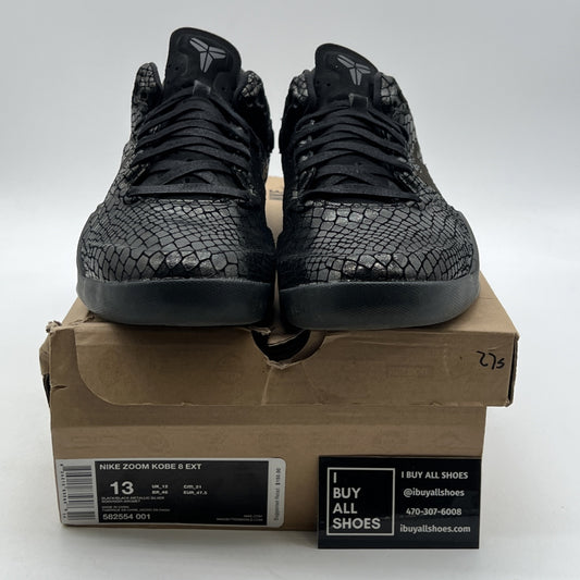 Size 13 - Nike Zoom Kobe 8 EXT Year of the Snake - Black (528554-001)