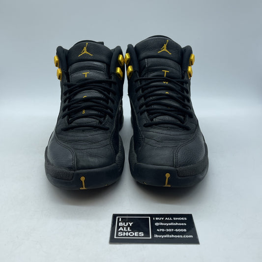 Size 9.5 - Jordan 12 Retro Mid Black Taxi Black Yellow (CT8013-071)