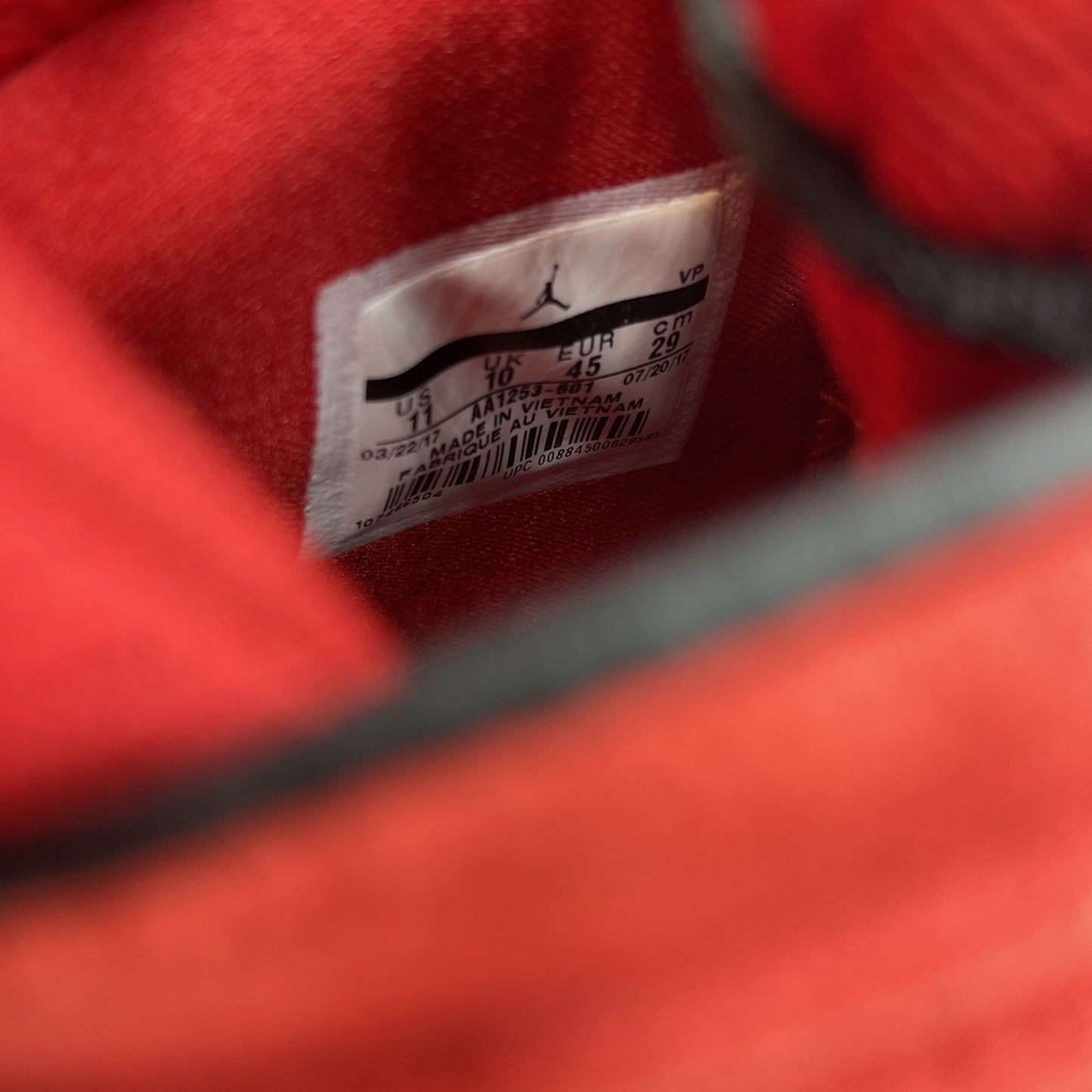 Size 11 - Air Jordan 32 Rosso Corsa Red Suede Leather (AA1253-601)