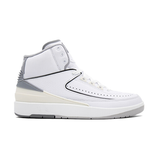 Size 6.5Y (GS) - Air Jordan 2 Retro Mid White Cement