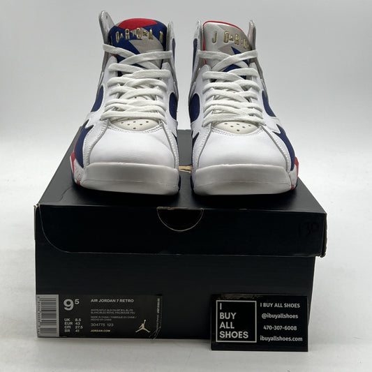 Size 9.5 - Air Jordan 7 Retro Tinker Alternate (304775-123)
