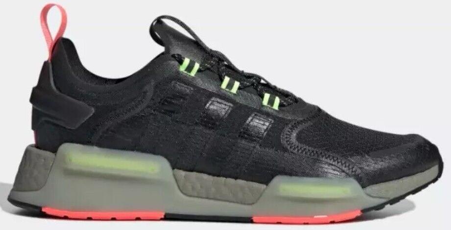 Size 10.5 - Adidas NMD_V3 Black Signal Green (GW3064)