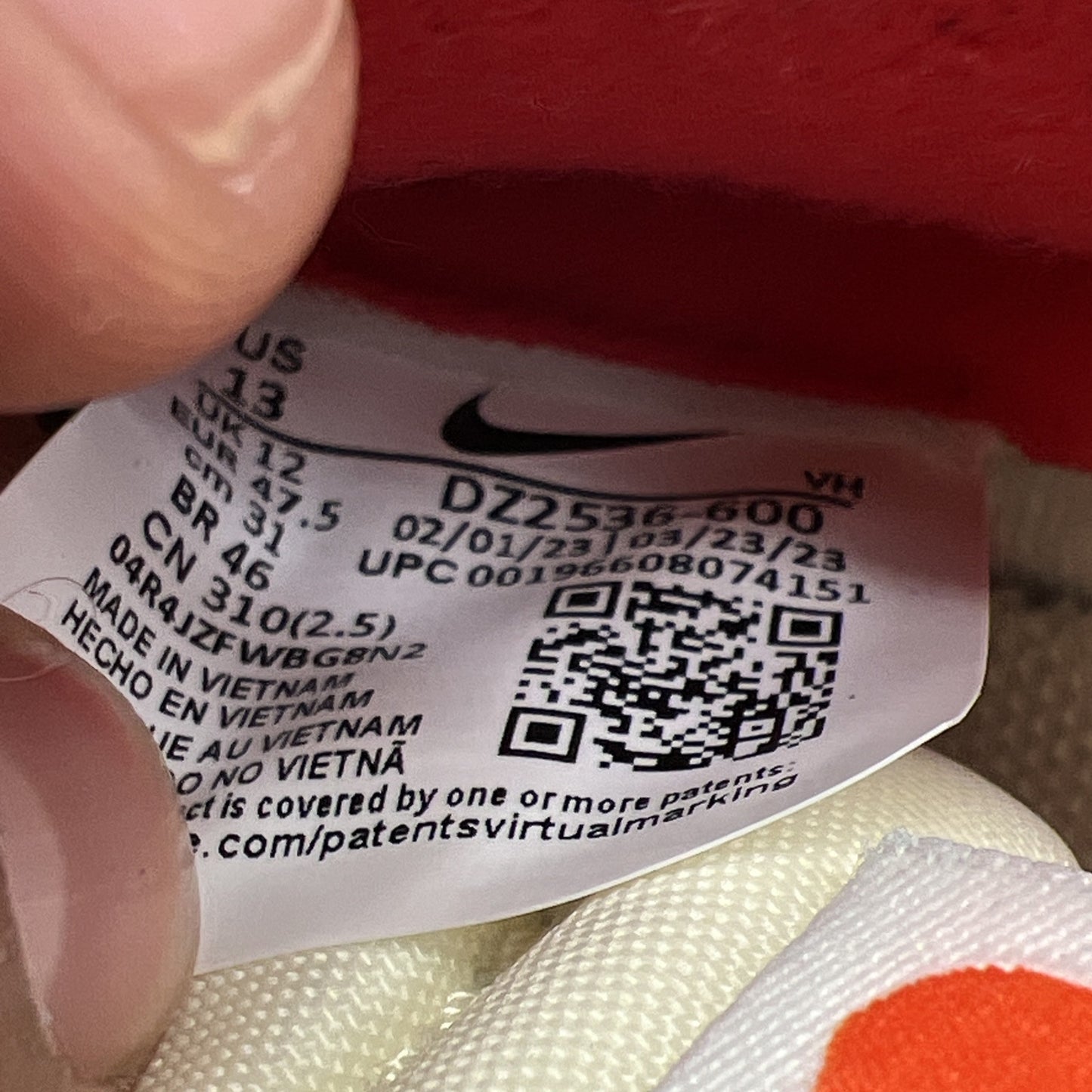Size 13 - Nike Dunk Low Split - Chicago (DZ2536-600)