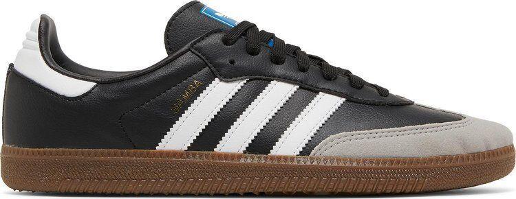 Size 14 - adidas Samba Vegan Low Black Gum (H01878)