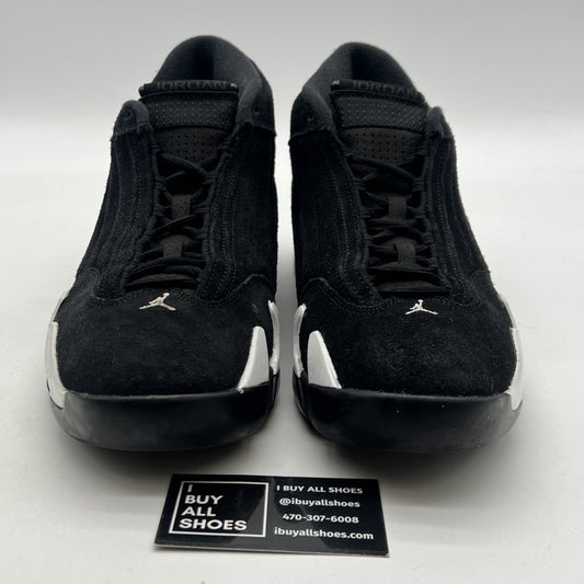 Size 11.5 - Air Jordan 14 Retro Black White (487471-016)