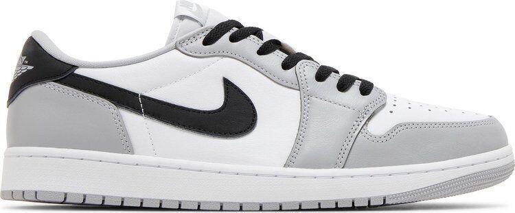 Size 9 - Air Jordan 1 Retro OG Low Barons Grey Black Leather (CZ0790-110)