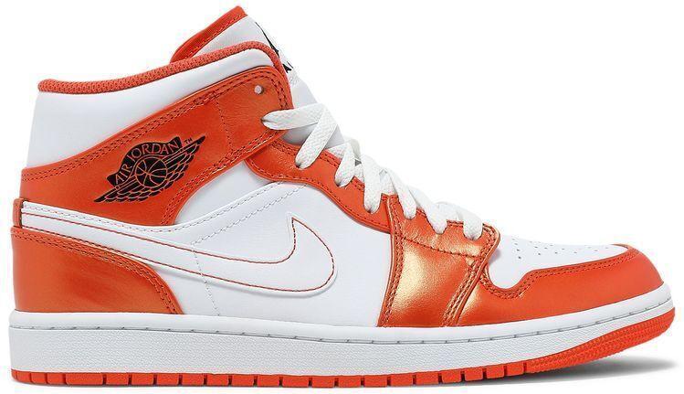 Size 9.5 - Air Jordan 1 SE Mid Electro Orange (DM3531-800)