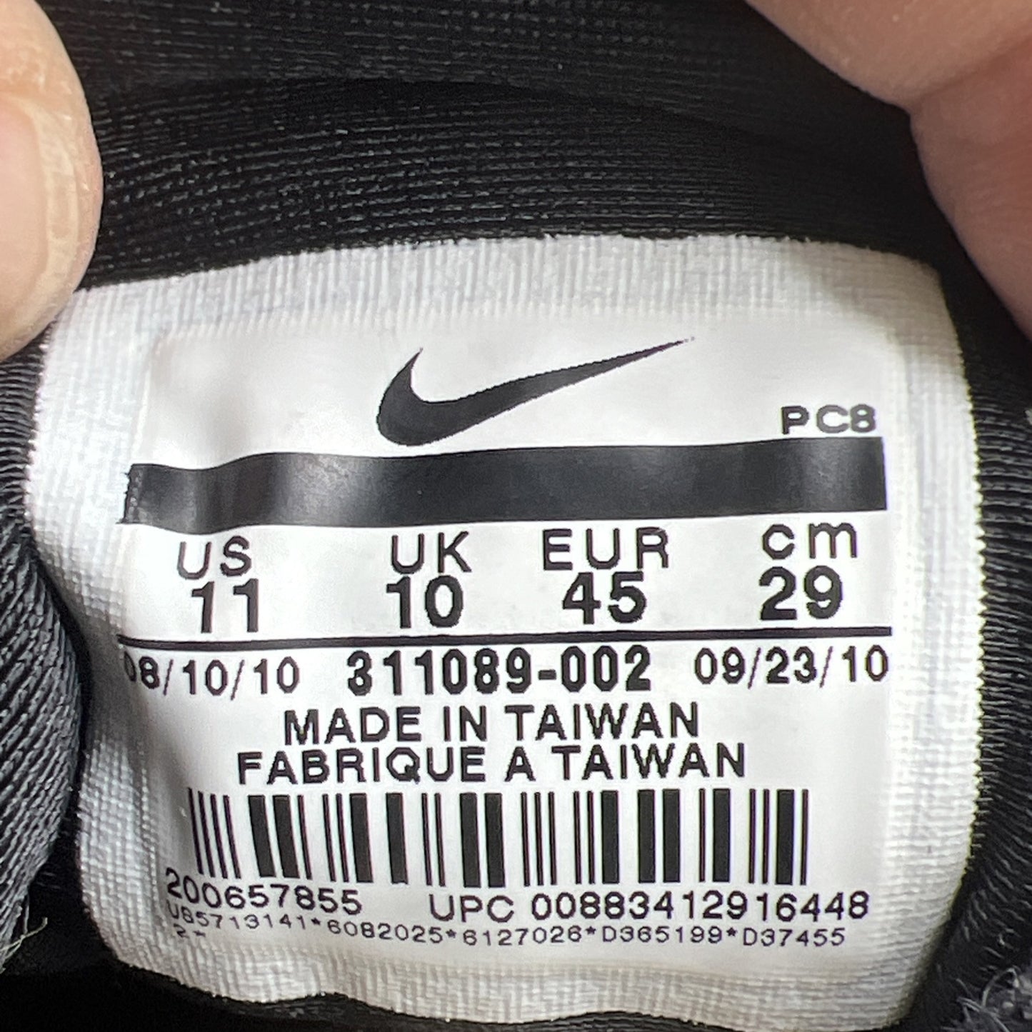 Size 11 - Nike Air Max Penny Phoenix Suns (311089-002)