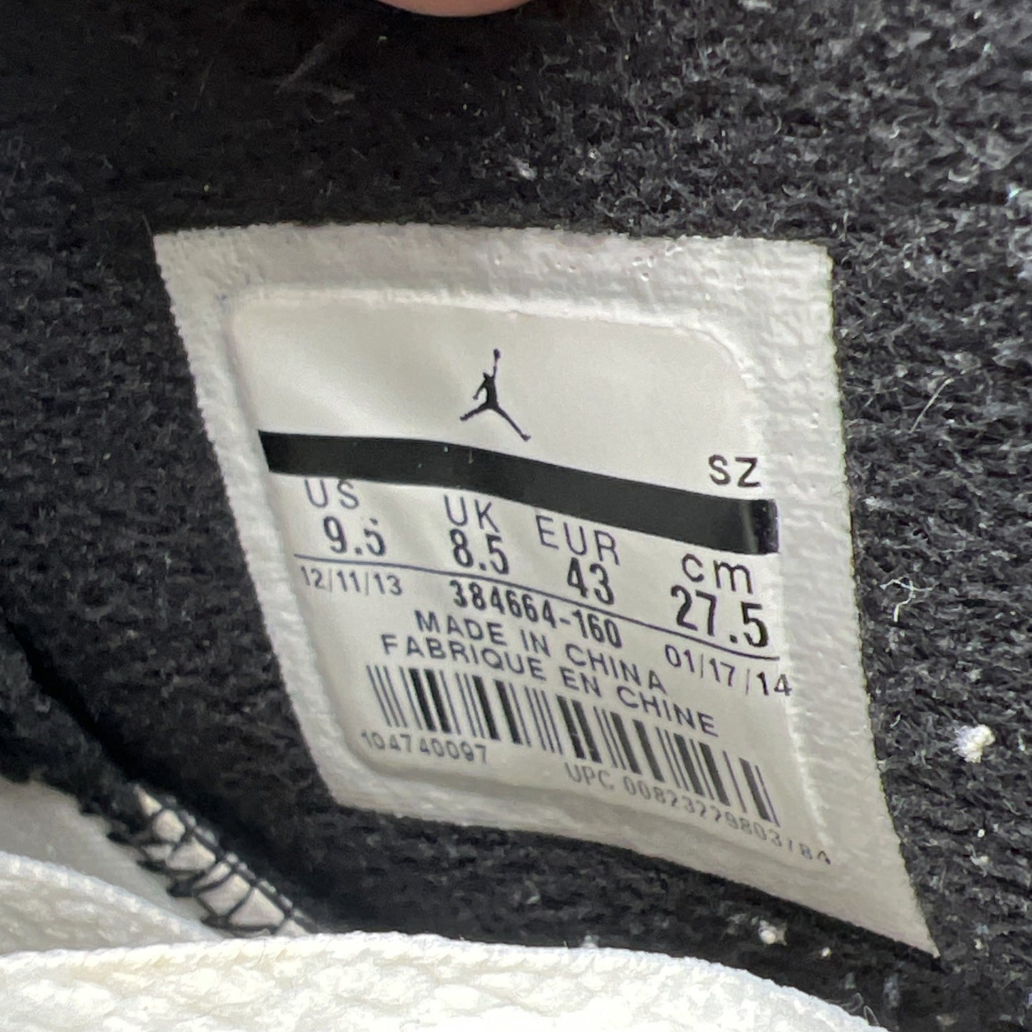 Size 9.5 - Air Jordan 6 Retro 2014 Carmine (384664-160)