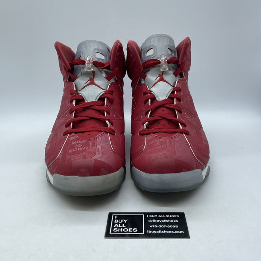 Size 14 - Air Jordan 6 Retro Slam Dunk Red Suede Leather (717302-600)