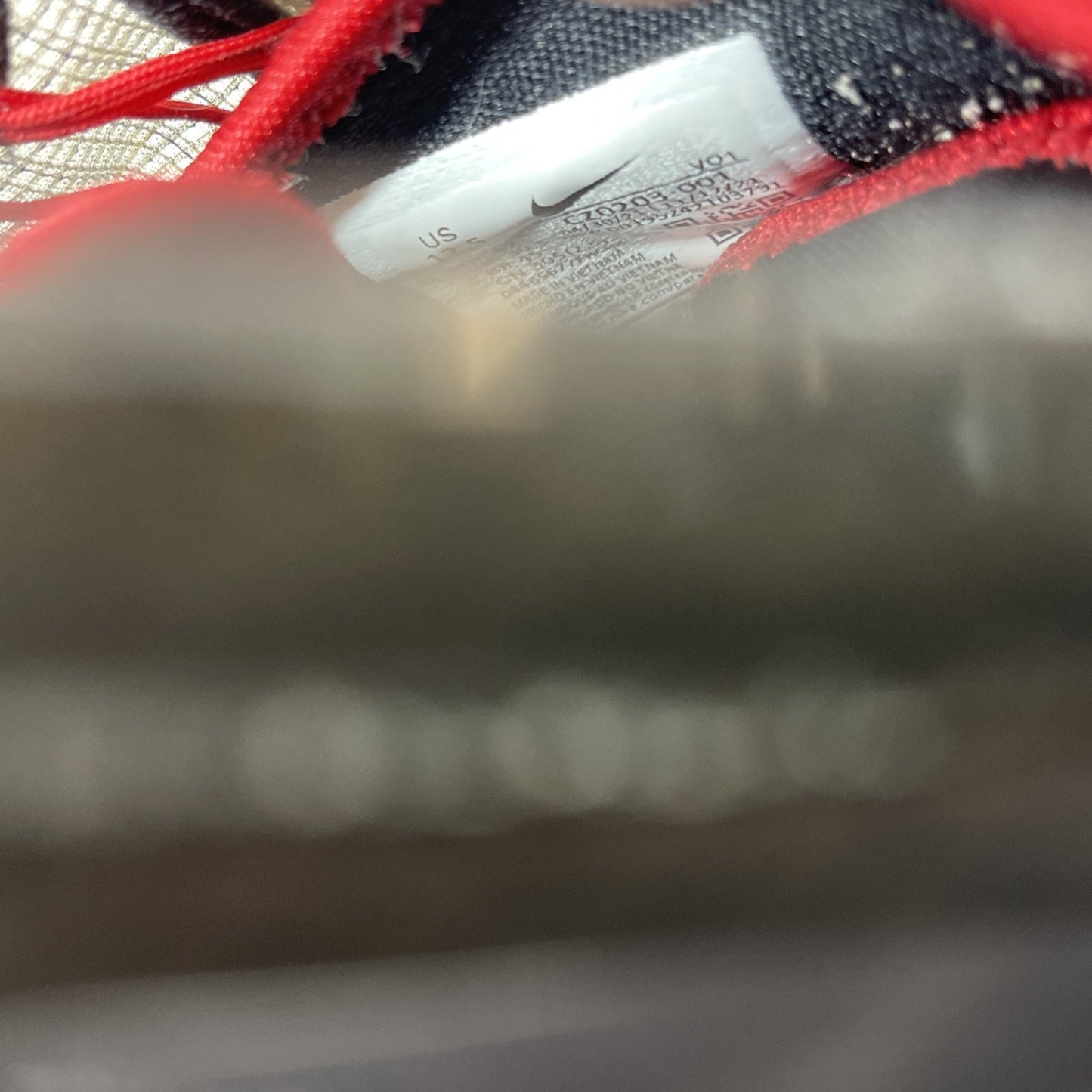 Size 12.5 - Nike LeBron 19 Bred Black Suede Leather (CZ0203-001)