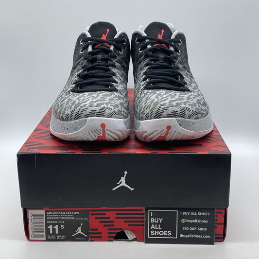 Size 11.5 - Air Jordan 29 Low Infrared Grey Black Suede Leather (828051-003)