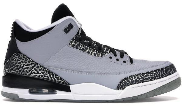 Size 9 - Air Jordan 3 Retro Wolf Grey (136064-004)