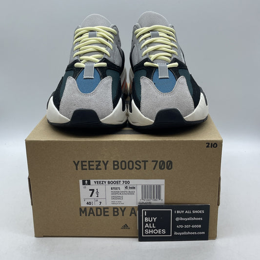 Size 7.5 - adidas Yeezy Boost 700 Low Wave Runner Grey Suede Leather (B75571)