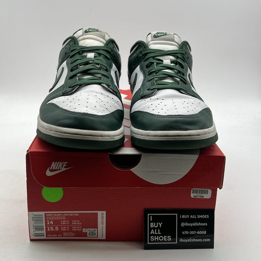 Size 14 - Nike Dunk Low Michigan State (DD1391-101)