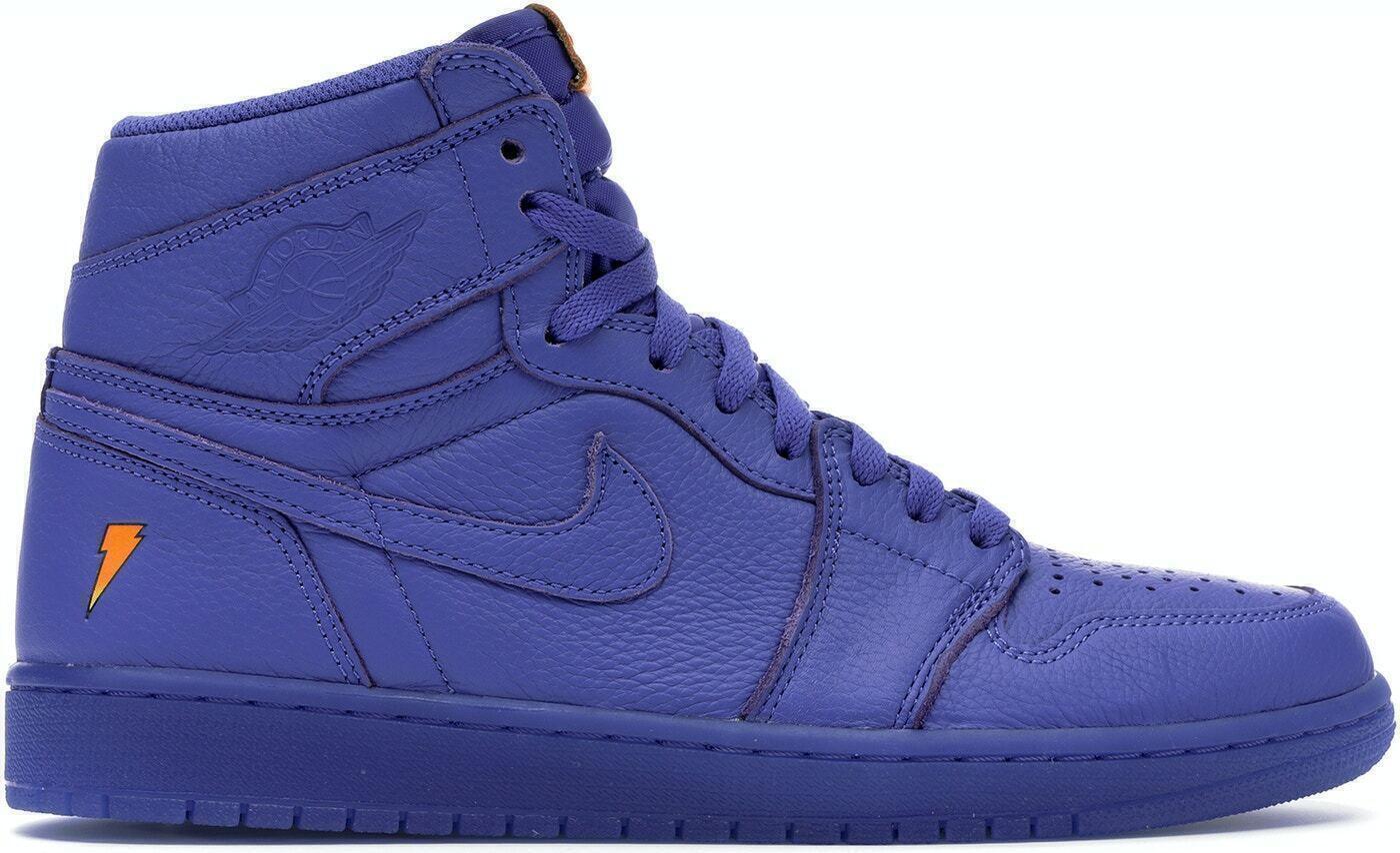 Size 9.5 - Air Jordan 1 Retro OG G8RD High Rush Violet Leather (AJ5997-555)