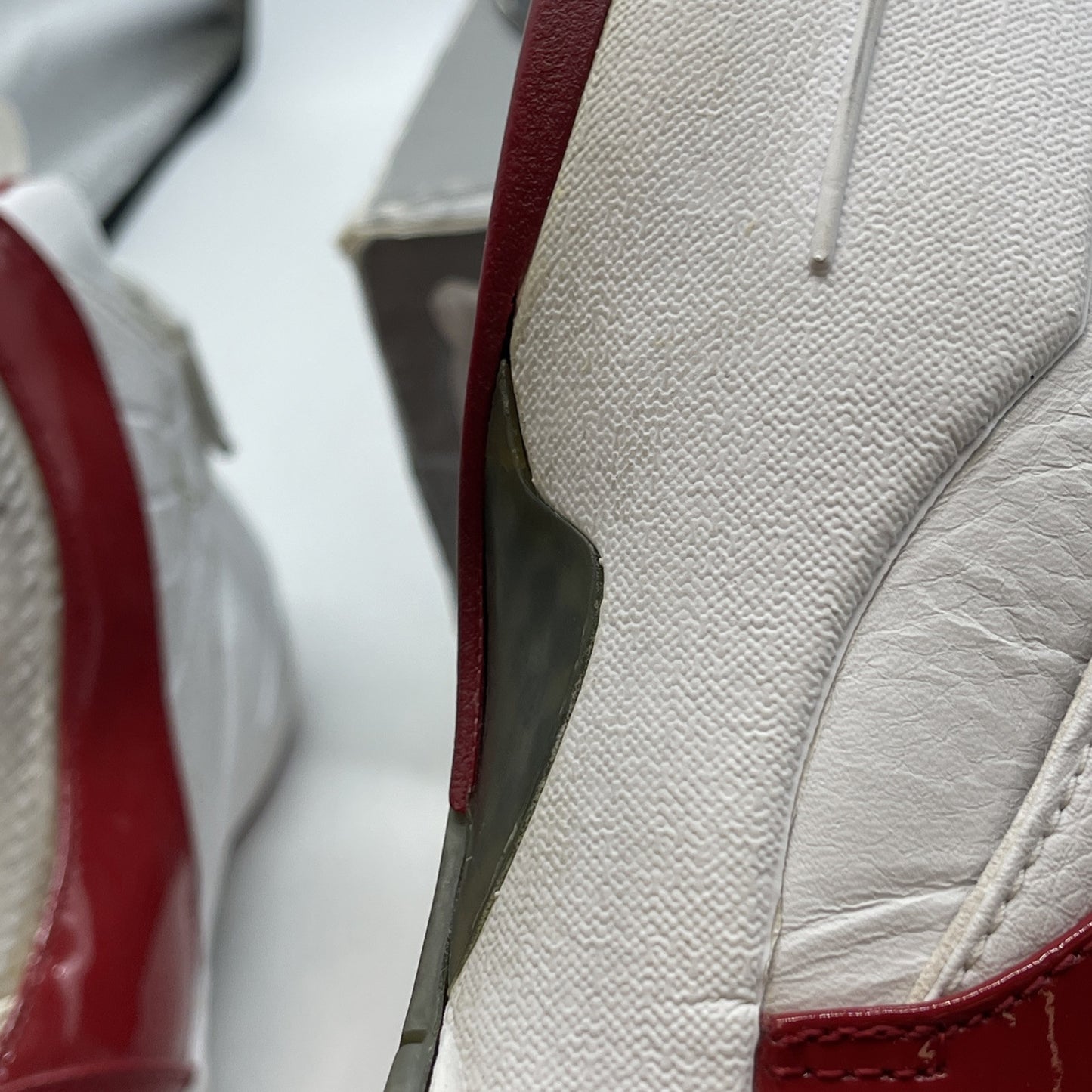 Size 11 - Air Jordan 19 OG Midwest Red White Leather (307546-101)