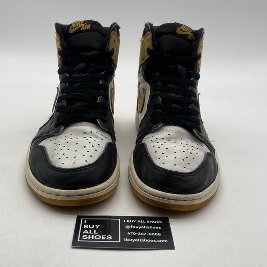 Size 10.5 - Air Jordan 1 Retro OG High Best Hand in the Game - Yellow Ochre