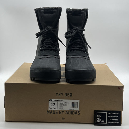 Size 12 - Adidas Yeezy 950 Pirate Black 2023- (IG8188)