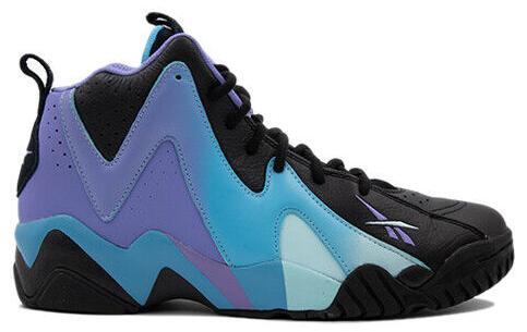 Size 9.5 - Reebok Kamikaze 2 Mid Ombre Pack - Digital Glow Purple (FY9784)