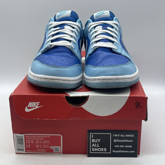 Size 10.5 - Nike Dunk Low Retro QS Argon Blue White Leather (DM0121-400)