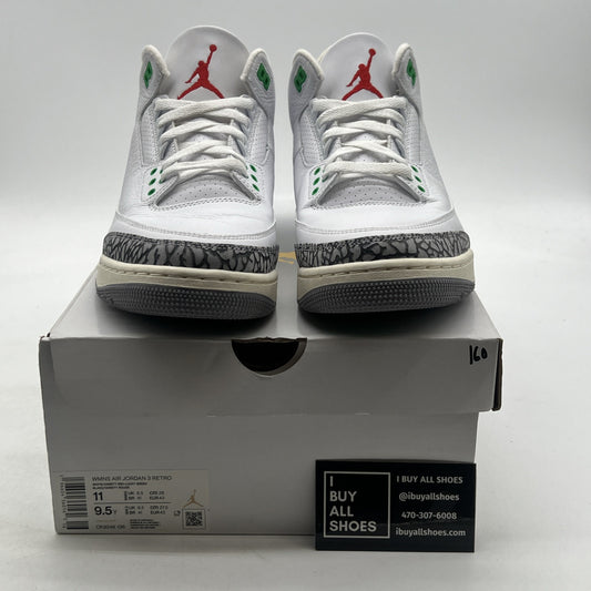 Size 11W - Air Jordan 3 Lucky Green (CK9246-136)