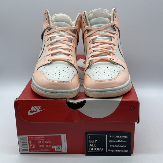 Size 9W - Nike Dunk High Crimson Tint Pink White Leather (DD1869-104)