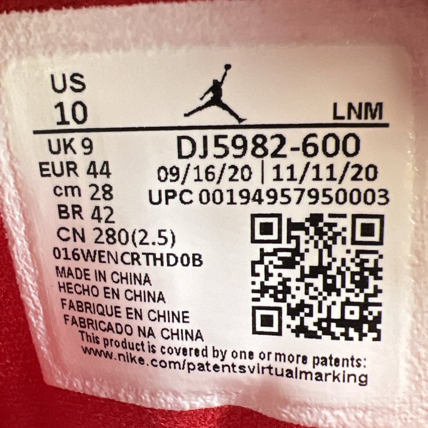 Size 10 - Air Jordan 13 Red/White - (DJ5982-600)