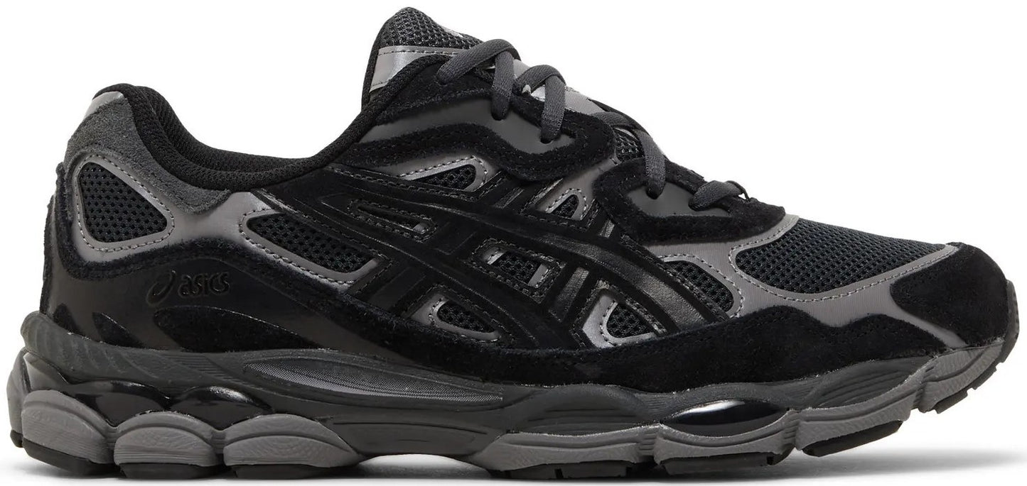 Size 8 - ASICS Gel NYC Graphite Grey Black (1201A789)