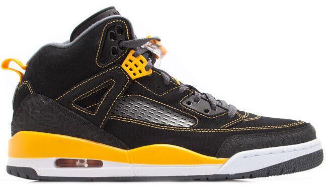 Size 9 - Jordan Spizike Black University Gold Yellow Suede (315371-030)