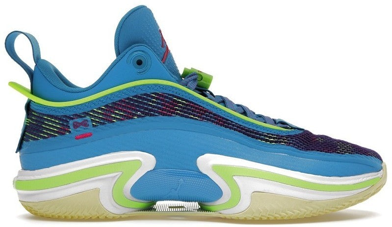 Size 14 - Luka Doncic x Air Jordan 36 PF Low Laser Blue (DN4195-430)