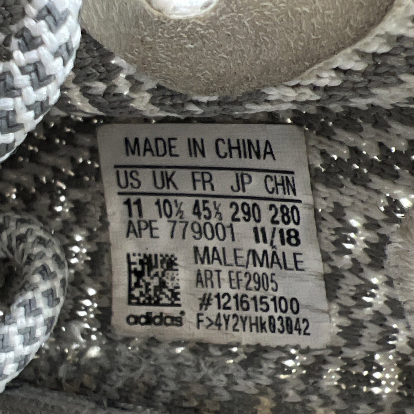 Size 11 - Adidas Yeezy Boost 350 V2 2018 Low Static Non-Reflective (EF2905)