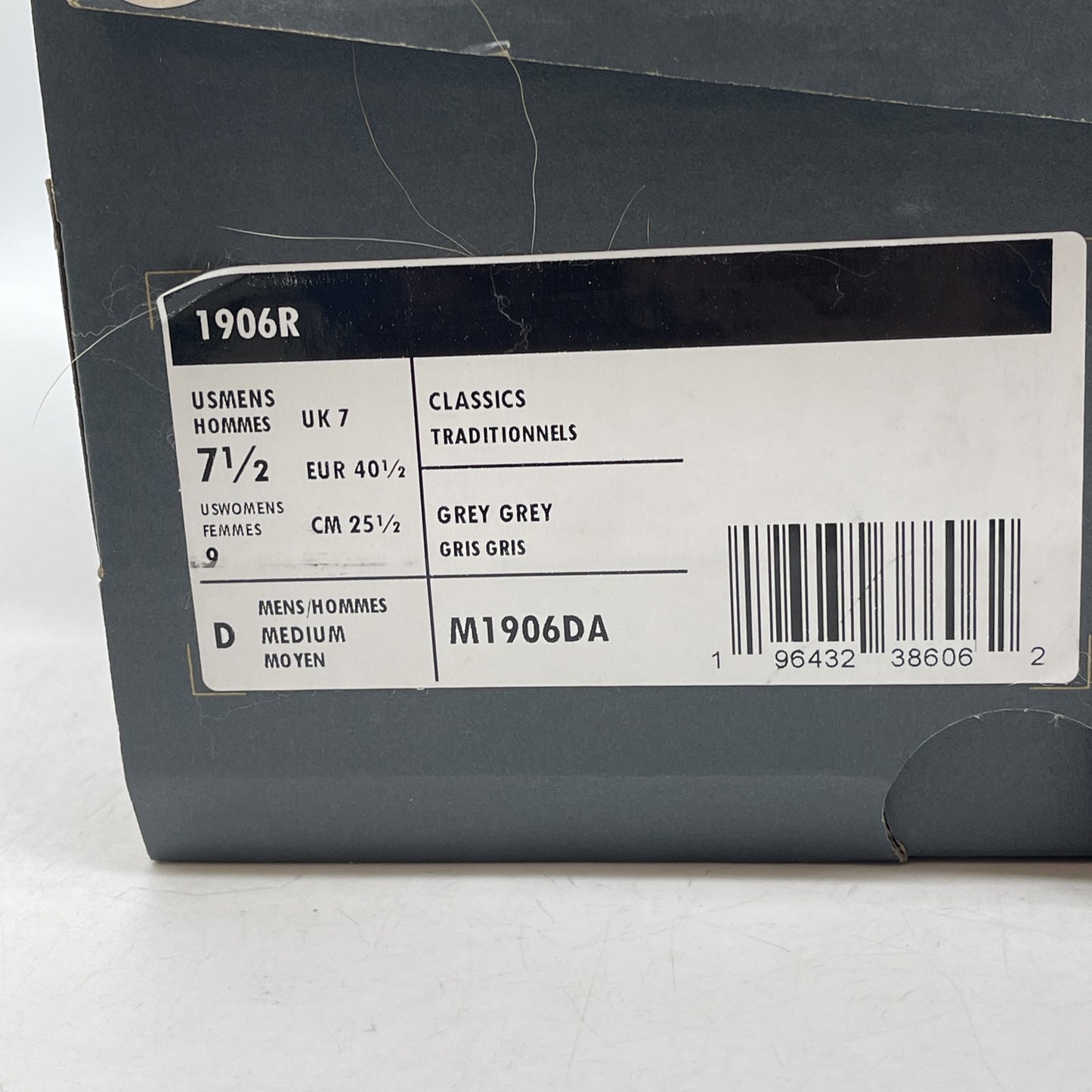 Size 7.5 - New Balance 1906D Protection Pack - Castlerock Suede (M1906DA)