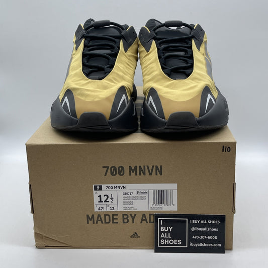 Size 12.5 - adidas Yeezy Boost 700 MNVN Honey Flux Suede leather (GZ0717)