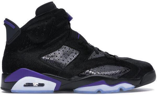 Size 9.5 - Social Status x Air Jordan 6 Retro Pony Hair Suede (AR2257-005)