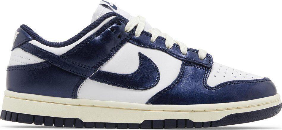 Size 7.5 - Nike Dunk Premium Low Vintage Navy W (FN7197-100)