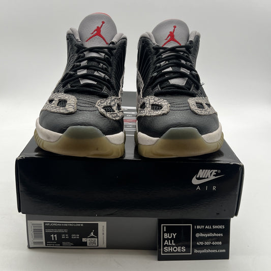 Size 11 - Air Jordan 11 Retro IE Low Black Cement (919712-006)