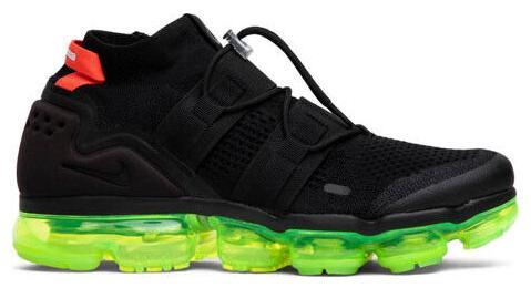 Size 9.5 - Nike Air VaporMax Flyknit Utility Yeezy Black Suede (AH6834-007)