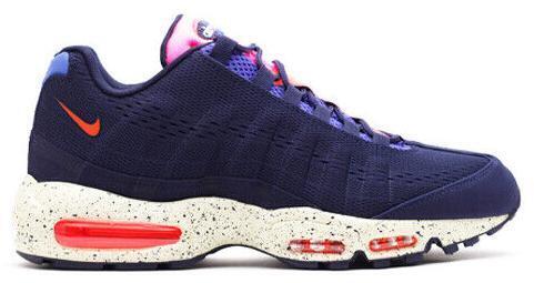 Size 10.5 - Nike Air Max 95 EM Beaches of Rio Blue Pink Suede (554971-164)
