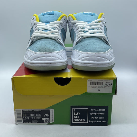 Size 14 - Nike FTC x Dunk SB Low Lagoon Pulse Suede Leather (DH7687-400)