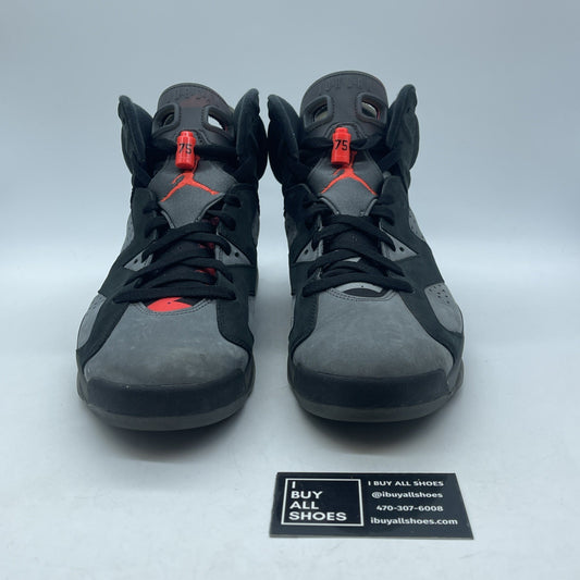 Size 11.5 - Paris Saint-Germain x Air Jordan 6 Retro Iron Grey (CK1229-001)