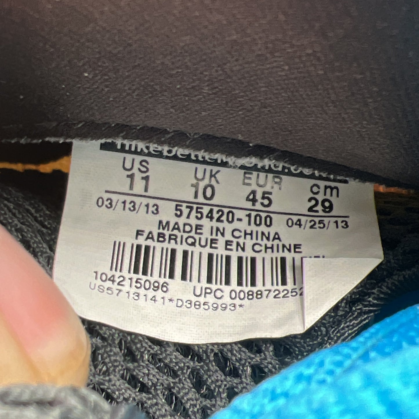 Size 11 - Nike Air Foamposite One PRM Weatherman (575420-100)