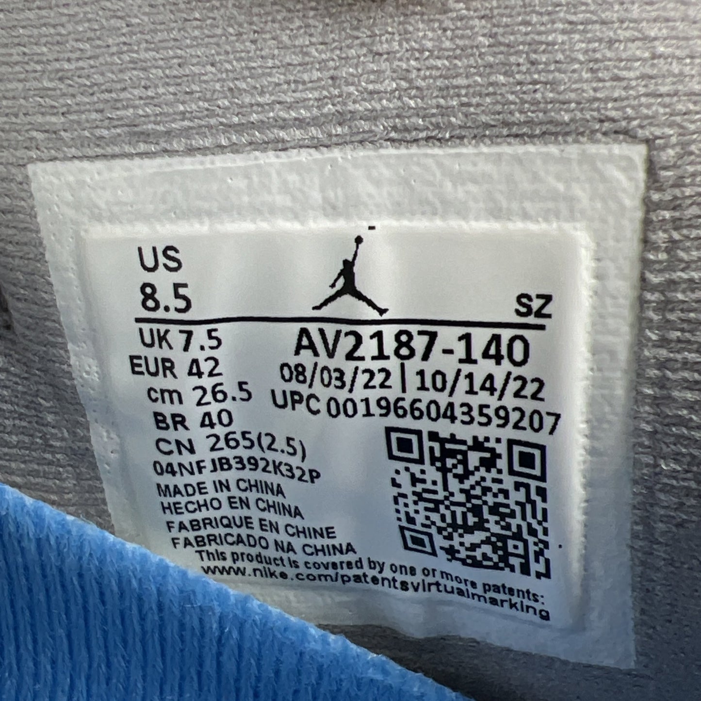 Size 8.5 - Air Jordan 11 Retro Low Cement Grey (AV2187-140)