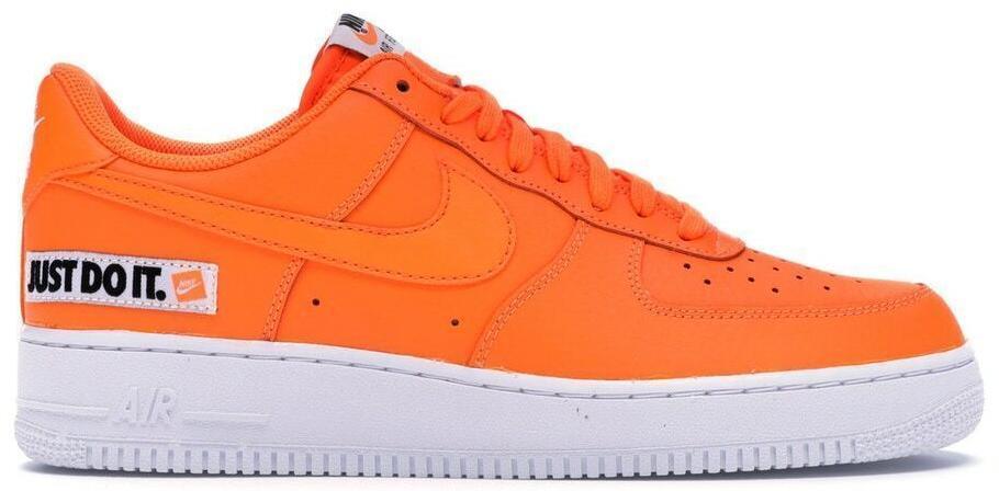 Size 11 - Nike Air Force 1 Low Total Orange White Leather (BQ5360-800)