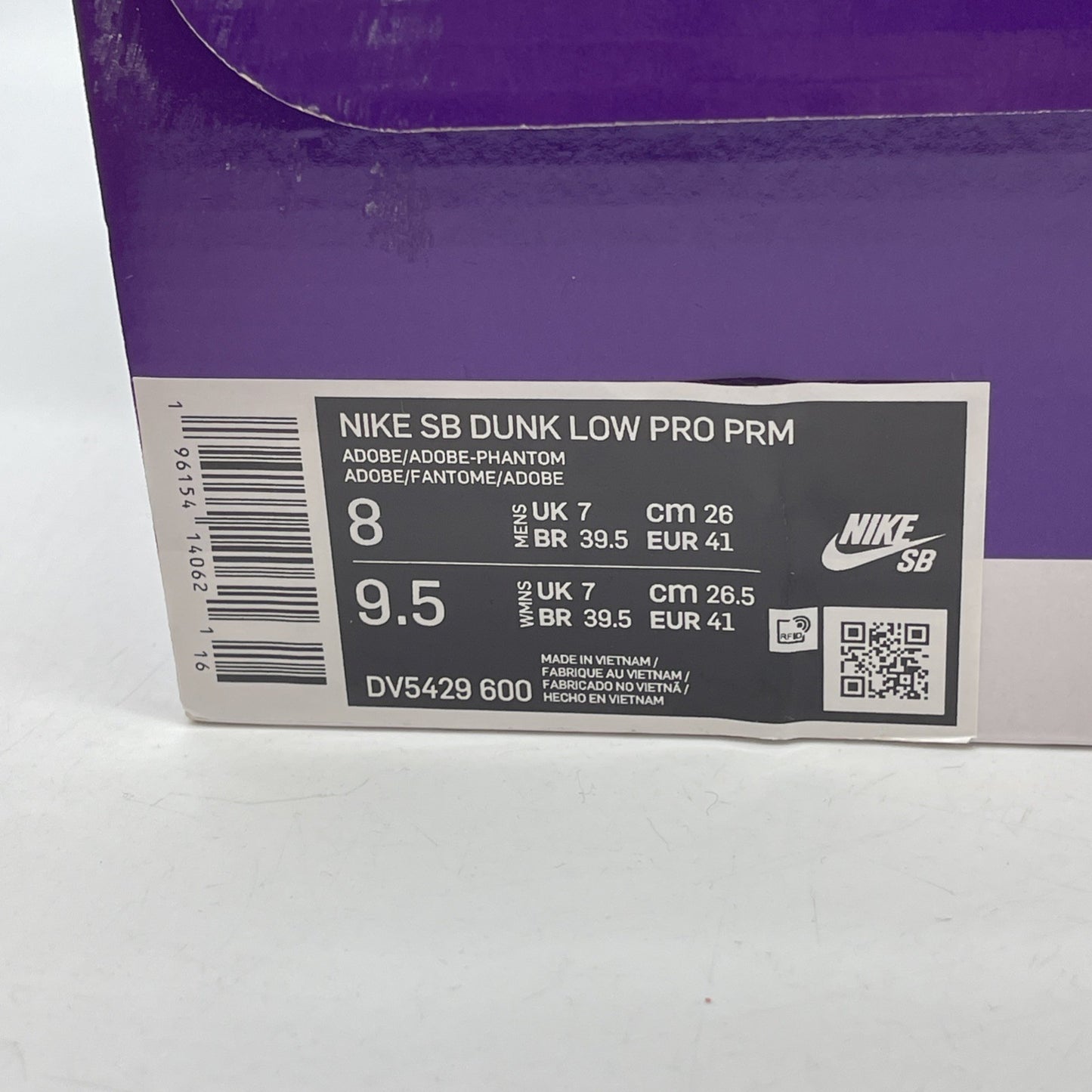 Size 8 - Nike Dunk Low SB Adobe 2023 Pink Suede (DV5429-600)