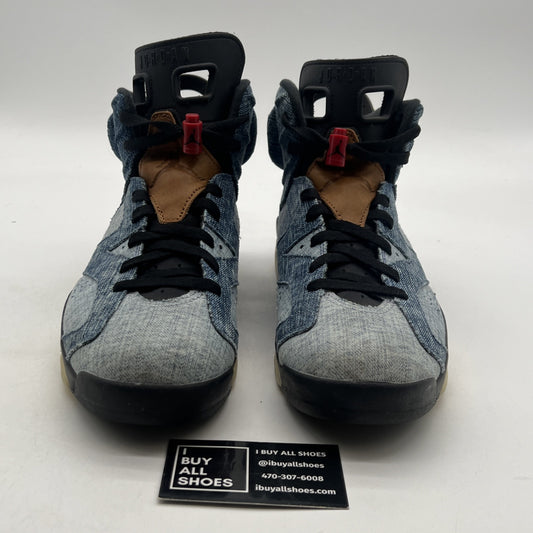 Size 10.5 - Air Jordan 6 Retro Washed Denim (CT5350-401)