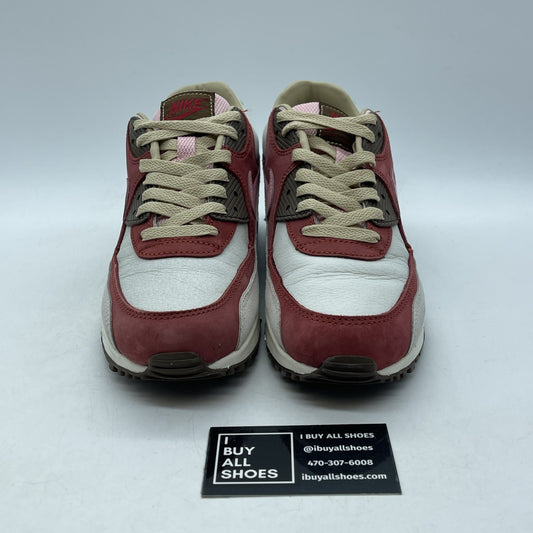 Size 7.5 - Nike DQM x Air Max 90 2021 Bacon Suede leather (CU1816-100)
