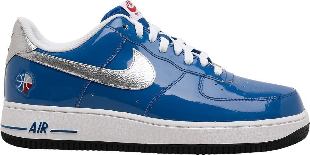Size 10.5 - Nike Air Force 1 '07 NBA All-Star 2010 Blue Silver (315122-402)