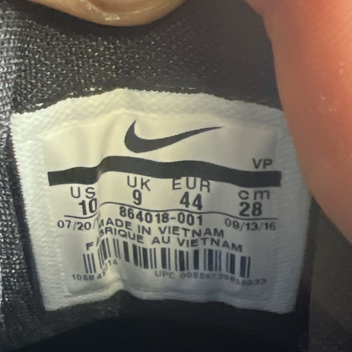 Size 10 - Nike Air Penny 4 OG Black (864018-001)